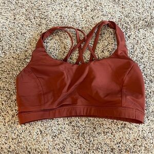 (8) lululemon Free to Be Serene Bra Light Support C/D Cup